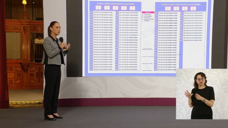 ¿Dónde y a qué hora va a votar Claudia Sheinbaum en la Elección Judicial?