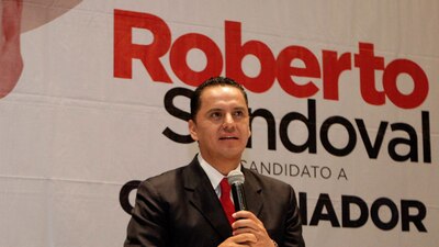 Roberto Sandoval, gobernador de Nayarit, está acusado de enriquecimiento ilícito