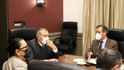Los secretarios y el líder del INE abordaron los protocolos a seguir de los comicios que se organizarán en 2022.