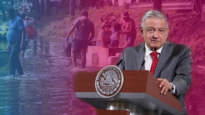 AMLO reconoció que decidió inundar zonas bajas para evitar que toda Villahermosa colapsara