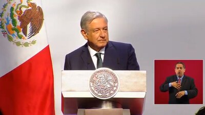 El presidente dijo que en su administración han bajado casi todos los delitos