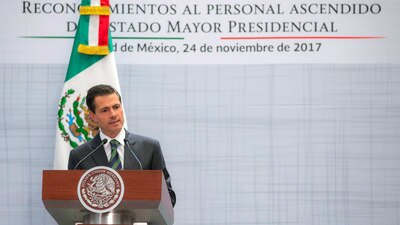 Durante 2017, el presidente de México ha dado mucho de qué hablar
