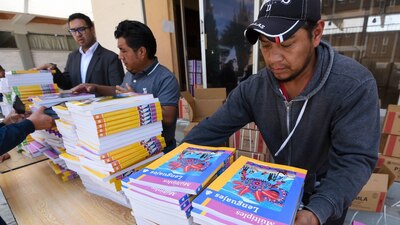 Por ahora no se han distribuido los libros a los estudiantes de Coahuila