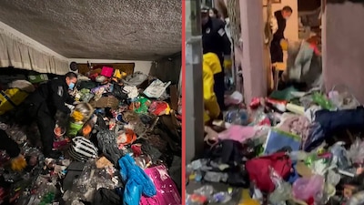 ¡Basura, ratas y cucarachas! Tlalnepantla retira toneladas de basura en vivienda