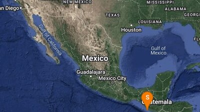 El sismo se registró este lunes.