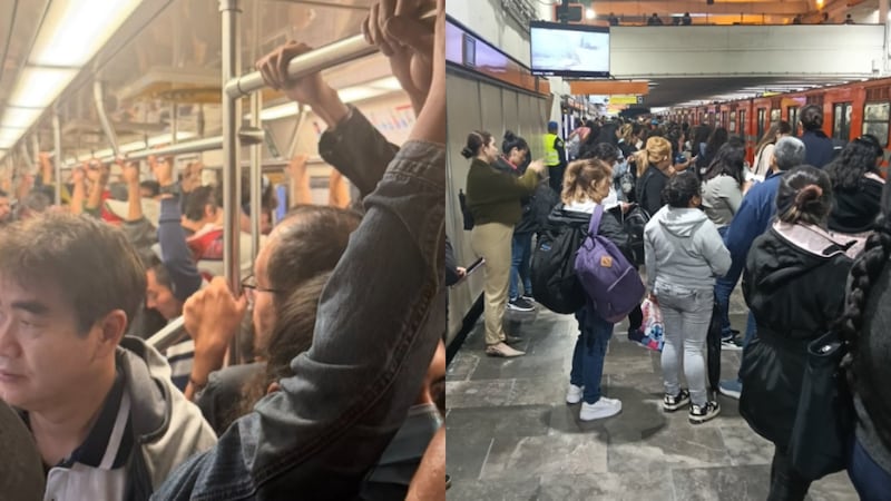 Por lluvias, el Metro activa marcha de seguridad en 10 líneas; hay retrasos de hasta 20 minutos