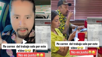 Al trabajador se le hizo muy poco una propina de 20 dólares