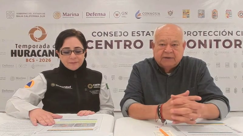 Protección Civil llega a BCS para recibir a ‘Polo’ y pide a población resguardarse
