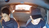 VIDEO: Sujetos roban camioneta de Walmart y, tras ver que son grabados, abandonan la unidad