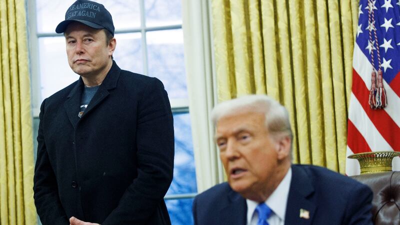 Elon Musk acusa a Trump de aparecer en los archivos no publicados del caso Epstein