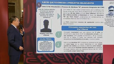 Según el gabinete de seguridad del gobierno federal, 'Don Rodo' recibió varias consideraciones por parte del juez
