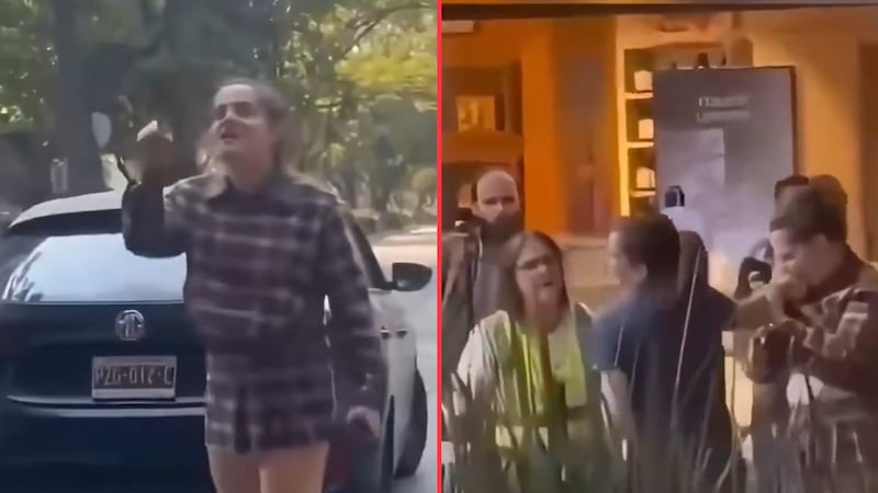 VIDEO: Mujer muerde y golpea a ciclista en Polanco; la apodan en redes como ‘Lady Naucalpan’