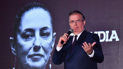 Claudia celebro que Marcelo Ebrard permanezca en Morena