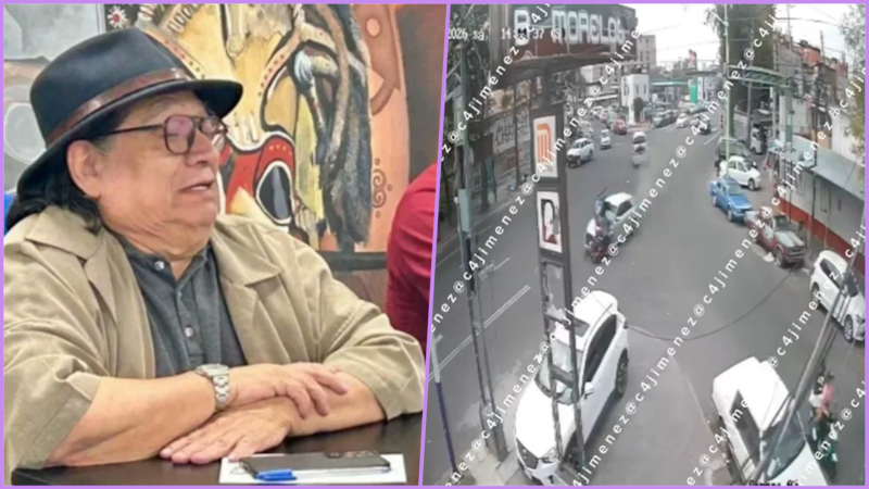 VIDEO: Captan el momento exacto en que el activista Mario Puga pierde la vida al ser atropellado
