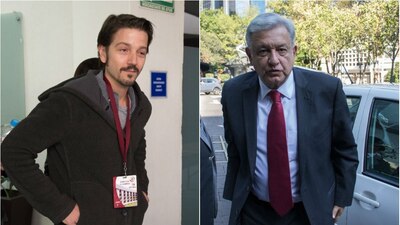 Diego Luna mostró su inconformidad a una postura de AMLO