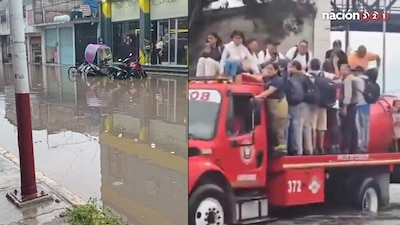 Inundaciones en valle de chalco