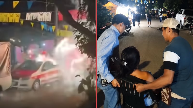 Explosión durante fiestas patronales en Veracruz deja al menos 23 personas lesionadas