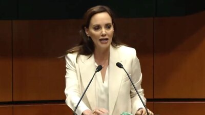 La senadora lamentó la situación de violencia en el país