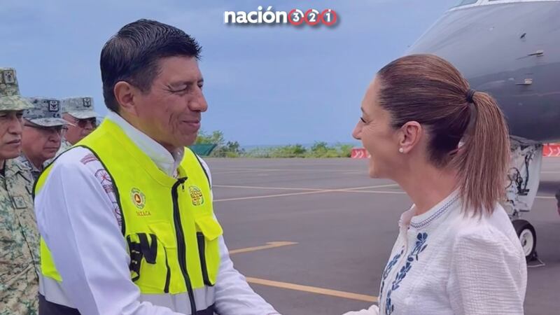 Llega Sheinbaum a Oaxaca, para coordinar acciones tras paso de ‘Erick’