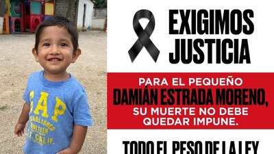 Por la muerte del menor, hasta el momento, ninguna persona ha sido detenida