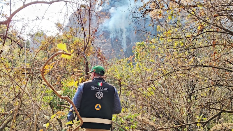 Restringen acceso a la zona arqueológica del Tepozteco, en Morelos, debido a incendios