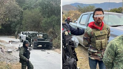Un convoy presuntamente atacó a elementos de la Guardia Nacional y del Ejército Mexicano