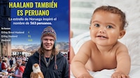 ¡Haaland bebé! Más de 500 recién nacidos en Perú fueron registrados con el nombre del futbolista Noruego