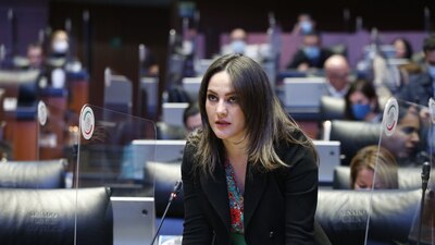 Martha Cecilia Vázquez, quien hace días renunció al PAN tras 18 años de militancia, denunció a Marko Cortés