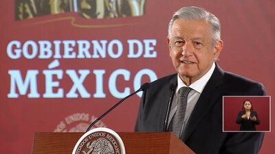 AMLO agradeció las palabras que le dedicó el presidente de EU