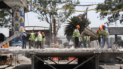 El gobierno capitalino confirmó que utilizó el acero donado por la Sedena