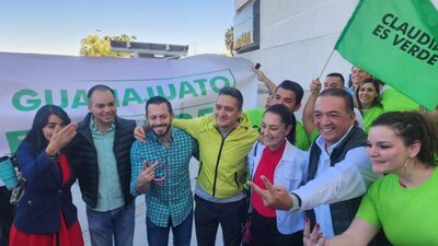 La jefa de Gobierno estuvo en Guanajuato