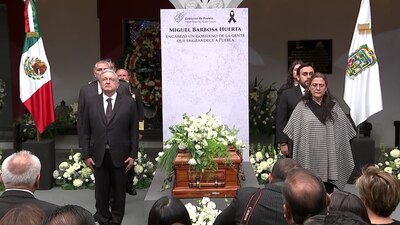 El gobernador de Puebla falleció el 13 de diciembre por una complicación cardiaca