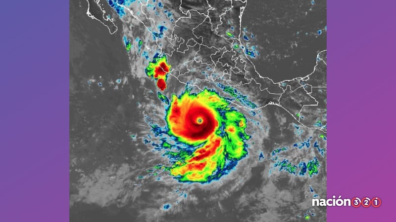Huracán ‘Polo’ alcanza vientos de hasta 285 km/h, mientras se ‘estanca’ frente a costas mexicanas