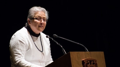 La doctora compitió por la Rectoría de la Universidad