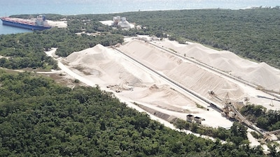 El objetivo es evitar la explotación del banco de materiales de la zona