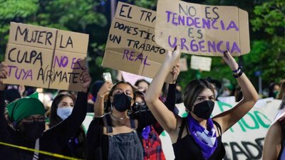 Las manifestantes pidieron la destitución del titular de la Secretaría de Seguridad del estado, Aldo Fasci.