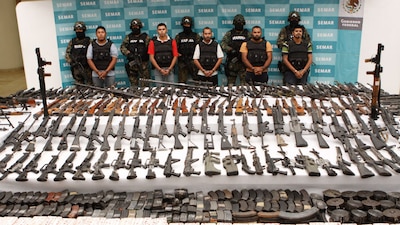 Un grupo de personas que pertenecían a Los Zetas, detenidos en Coahuila y Tamaulipas en 2011