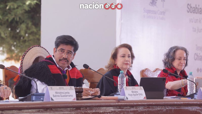 FOTOS: Por primera vez en su historia, la Suprema Corte sesiona en una comunidad indígena
