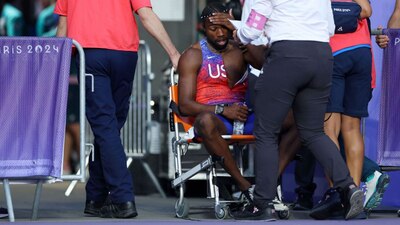 El campeón de los 100 metros dijo que se sentía mejor