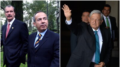 Los expresidentes panistas se lanzan contra el presidente