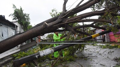 El huracán Delta ha causado afectaciones en Quintana Roo y Yucatán