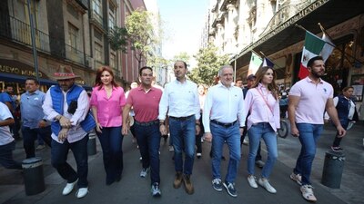 La oposición convocó a una marcha para externar su rechazo a la reforma electoral