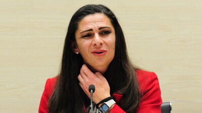 Ana Gabriela Guevara dijo que el equipo de natación no recibirá apoyo
