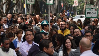 La hipótesis fue de un sismo de 7.5 grados con una escala de percepción de fuerte a muy fuerte