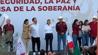 Morena concluye marcha contra Maru Campos, gobernadora de Chihuahua; exigen respeto a la soberanía