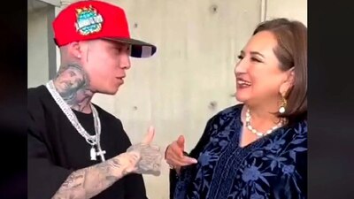 El rapero le deseó suerte y éxito para las elecciones