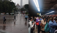 Lluvias colapsan la Ciudad: Activan doble alerta y el Metro da marcha de seguridad