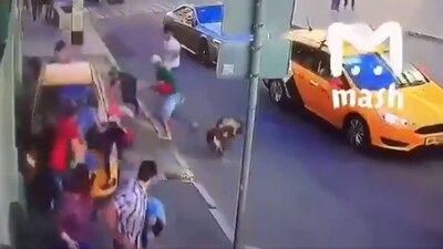 El conductor intentó huir, pero lo detuvieron