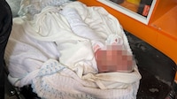 Así fue el rescate de una recién nacida cuya familia murió en los ataques en Gaza