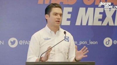 Busca ser el nuevo dirigente del PAN y dice no temerle a la 4T